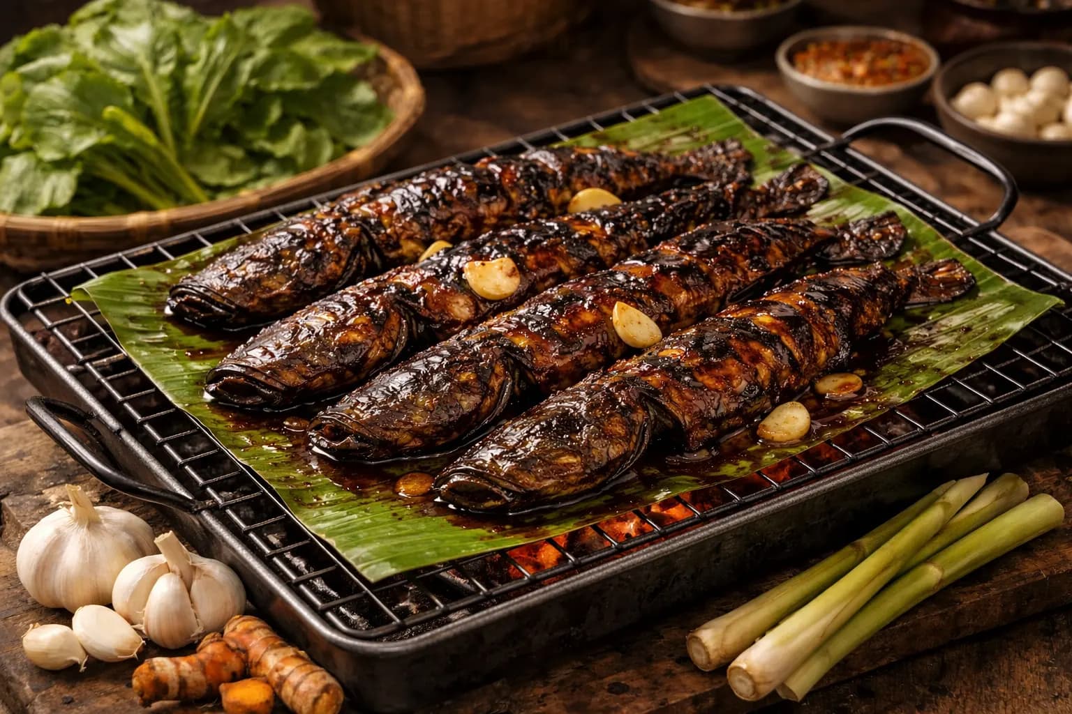 Protein Lele Panggang Kecap Pulihkan Stamina