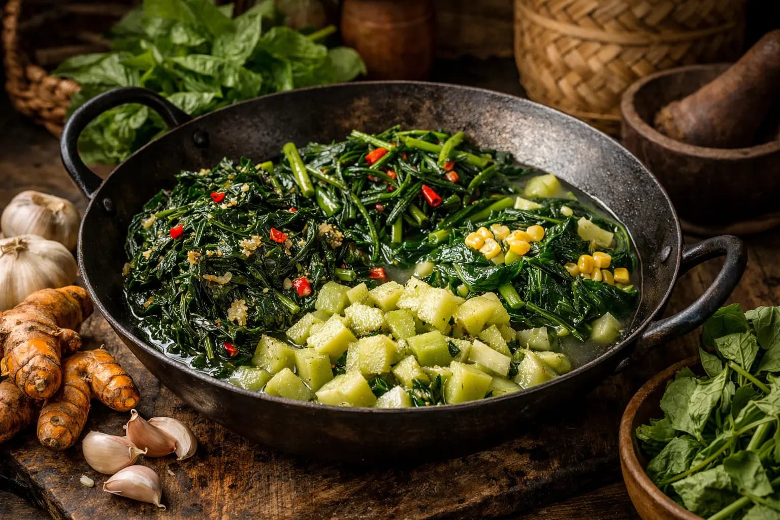 Cara Penuhi Serat Harian dari Sayur Lokal untuk Menurunkan Kolesterol