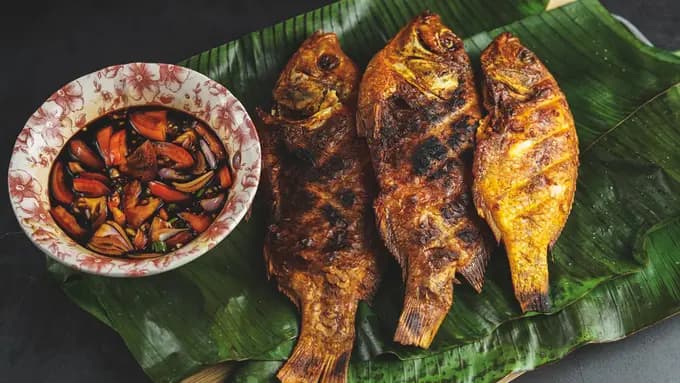 Ikan Mas Bakar Kecap Sederhana