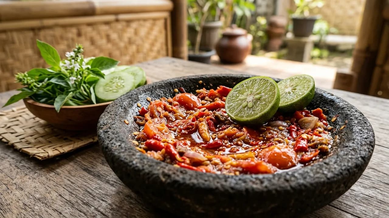 Resep Sambal Terasi Dadak Segar Tomat Limau Khas Rumah Makan Sunda