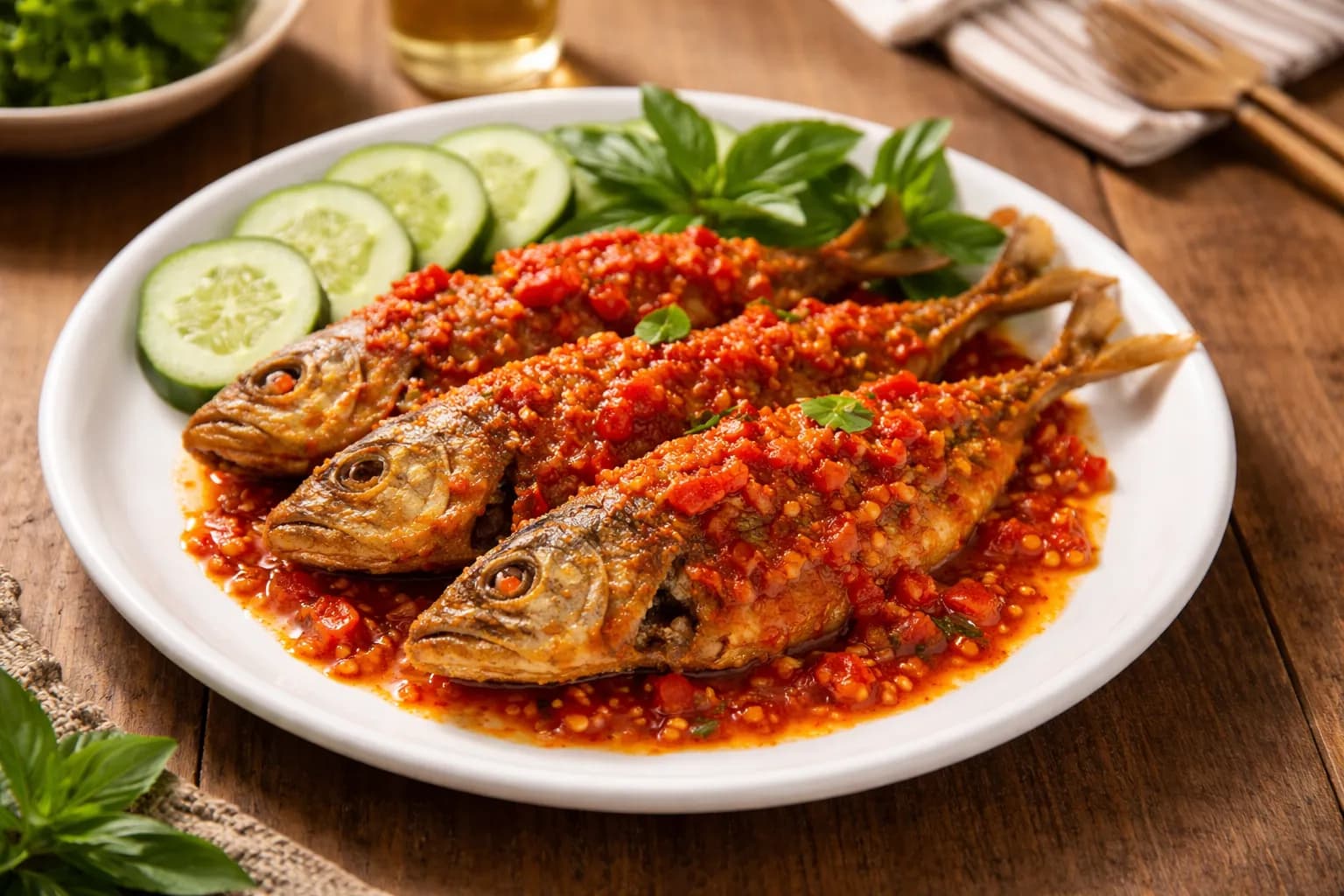 Ikan Selar Balado Pedas Gurih Khas Rumahan